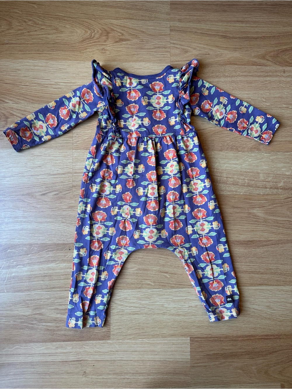 Tea Collection Baby Rompers (6-9 mos) - Picture 3 of 7